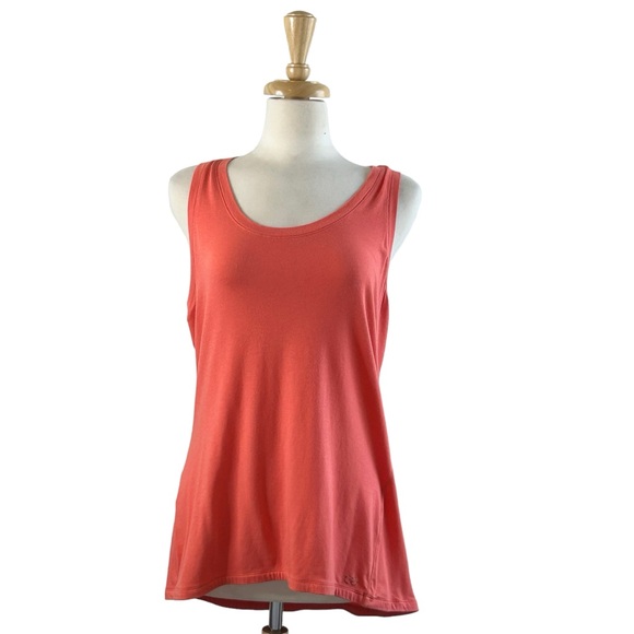 CALIA by Carrie Underwood Tops - CALIA by Carrie Underwood Tank Racerback Lace Orange Top XL